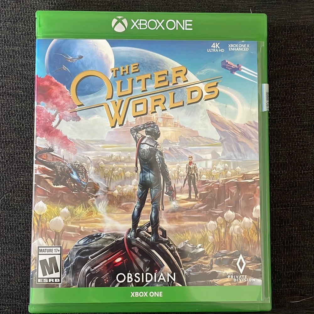The Outer worlds Xbox one